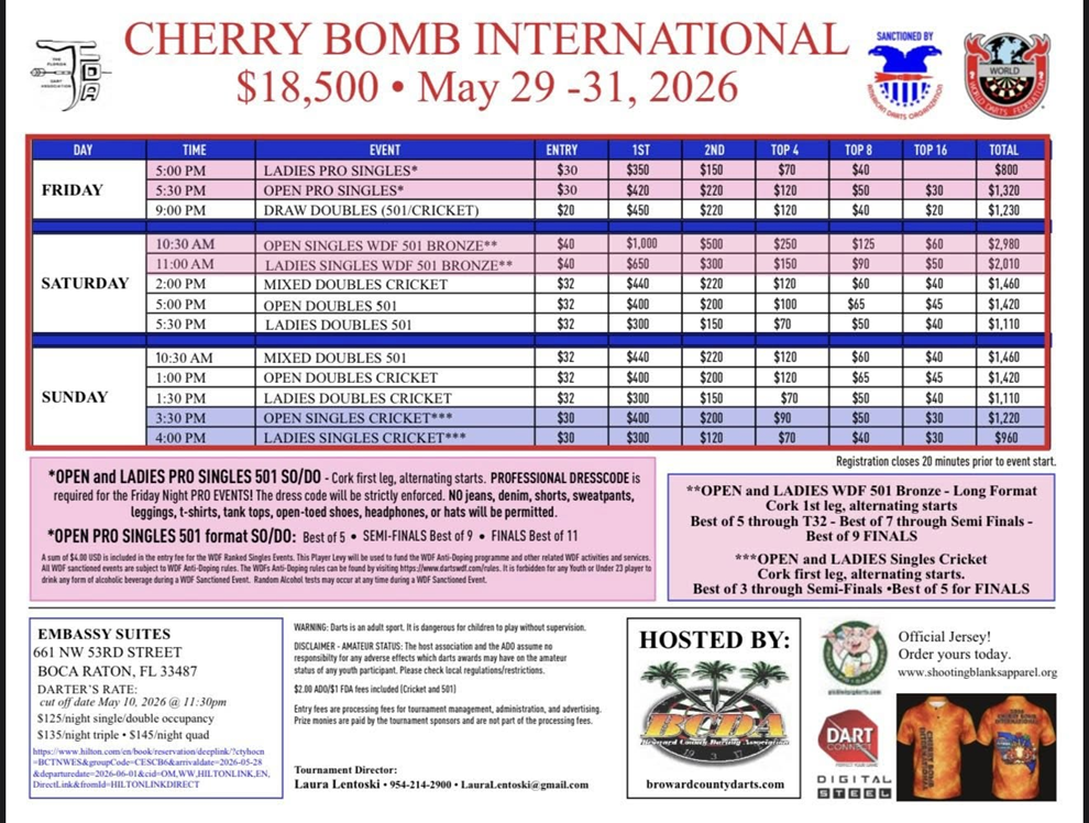 cherry bomb international flyer