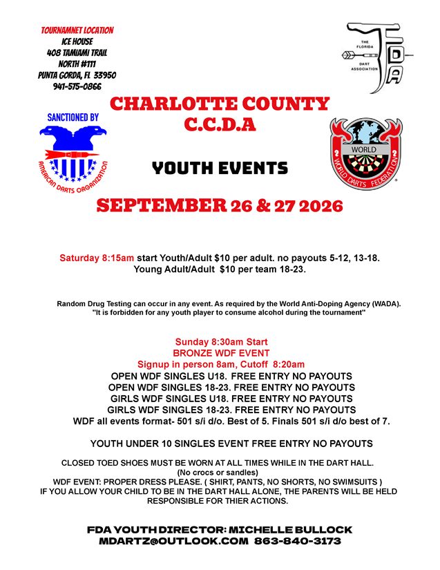 ccda youth tournament flyer